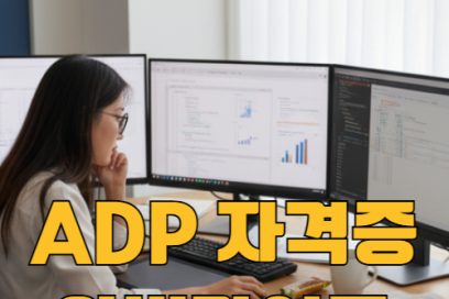 ADP 자격증 취업 활용도는? 난이도 조건까지 완벽 분석