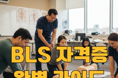 BLS 자격증 따는 법 – 응시 자격부터 온라인 교육, 비용, 시험 팁까지 한눈에