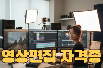 영상편집 자격증 종류와 난이도 비교 – 어떤 자격증이 취업에 유리할까?