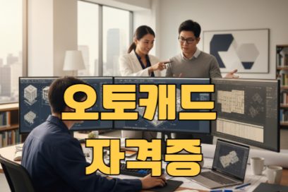 오토캐드 자격증 완벽 가이드: 종류별 응시 자격과 준비법부터 국비지원 활용까지