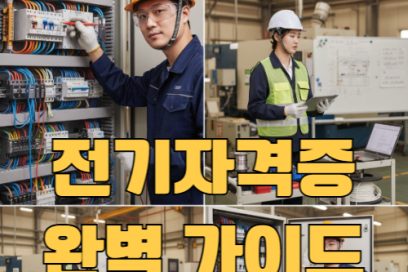 전기자격증 종류별 난이도부터 응시조건 국비취득 전략까지 완벽 안내