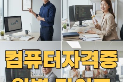 컴퓨터자격증 종류 총정리! 한눈에 보는 자격증 가이드