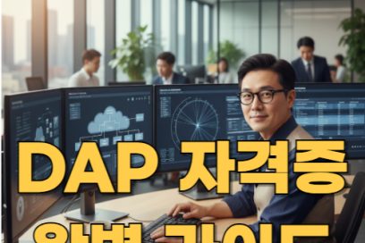 DAP 자격증 난이도는? 합격률과 준비 팁까지 정리!