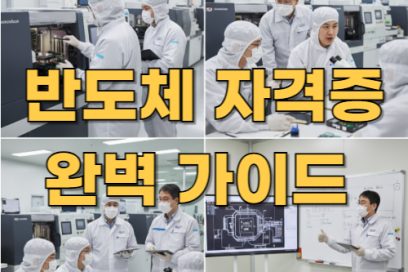 반도체 자격증 종류 총정리: 어떤 자격증을 선택해야 할까?