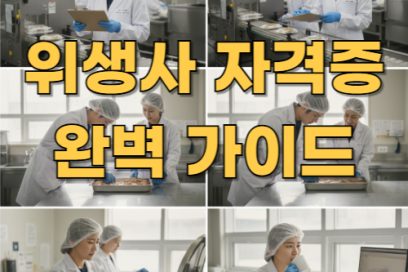 위생사 자격증 발급방법과 신청 절차, 필요한 자격조건은?