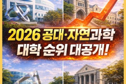 2026 세계 공대·자연과학 대학 순위 공개｜KAIST·서울대·연세대 얼마나 올랐나