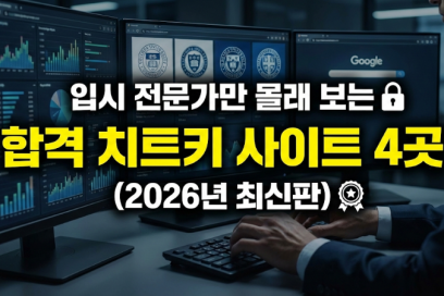 입시 사이트 추천 BEST 4 및 활용법: 2027 대입 합격 전략 가이드